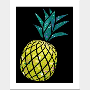 Pineapple Disco Ball Posters and Art